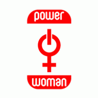 Power Woman logo vector logo