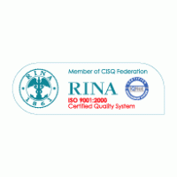 RINA ISO 9001:2000 logo vector logo