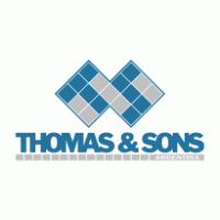 Thomas & Sons logo vector logo