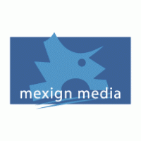 Mexign Media Group logo vector logo