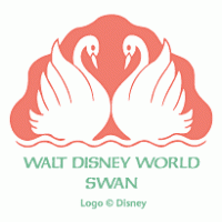 Walt Disney World Swan logo vector logo