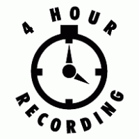 4 Hour Recording logo vector logo