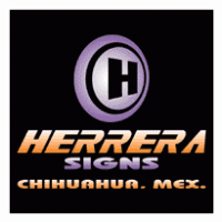 Herrera Signs logo vector logo