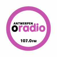 O radio logo vector logo