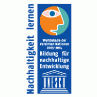 UNESCO Weltdekade 2005-2014 Bildung für nachhaltige Entwicklung logo vector logo