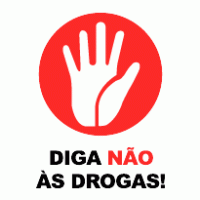 Diga nгo аs Drogas logo vector logo