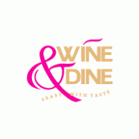Wine&Dine logo vector logo