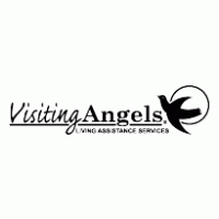 Visiting Angels logo vector logo