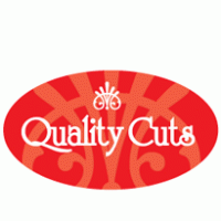 Quality Cuts logo vector logo