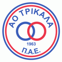 AO Trikala logo vector logo