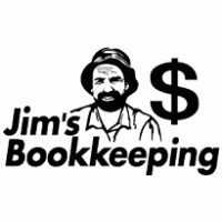 Jim’s Bookkeeping logo vector logo