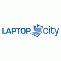 Laptop City logo vector logo