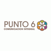 Punto 6 Comunicacion Integral logo vector logo