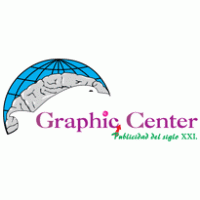 graphic center logo vector logo