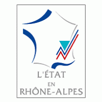 L’Etat en Rhone-Alpes logo vector logo