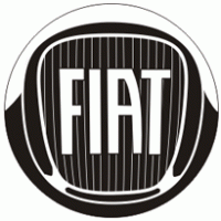 Fiat B&W 2007 logo vector logo