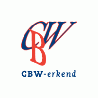 CBW erkend logo vector logo