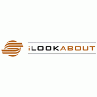 ilookAbout logo vector logo