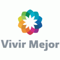 Vivir Mejor logo vector logo