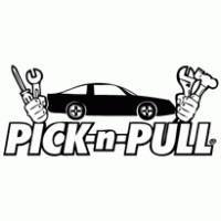 pick-n-pull logo vector logo