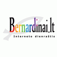 Bernardinai.lt logo vector logo