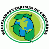 Reciclados y tarimas de chihuahua logo vector logo