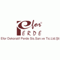 EFOR PERDE logo vector logo