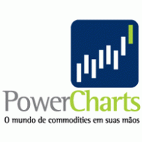 PowerCharts logo vector logo