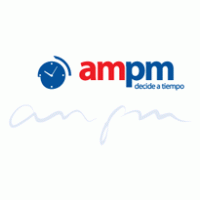 ampm logo vector logo