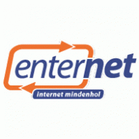 Enternet logo vector logo