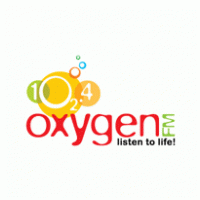Oxygen fm logo vector logo