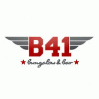 B41 – Bungalow & Bar logo vector logo