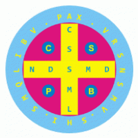 St. Benedict Cross logo vector logo