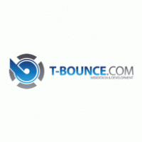 T-Bounce.com Webdesign & Development logo vector logo
