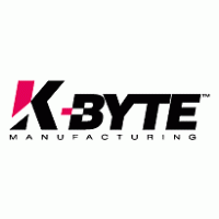 K-Byte Manufacturing logo vector logo