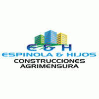 E&H Construcciones Agrimensura logo vector logo