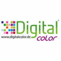 Digital Color logo vector logo