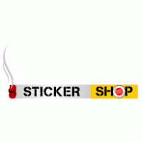 Sticker Shop logo vector logo