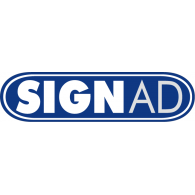 SignAd logo vector logo