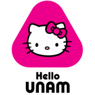 Hello UNAM logo vector logo