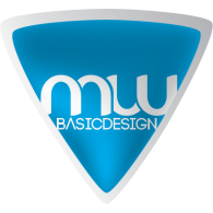 MW basic design logo vector logo