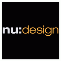 Nu:design logo vector logo