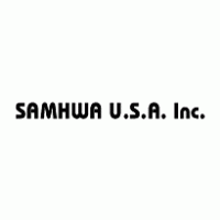 Samhwa USA logo vector logo