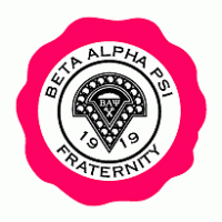 Beta Alpha PSI Fraternity logo vector logo