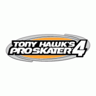 Tony Hawk Pro Skater 4 logo vector logo