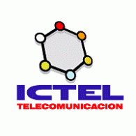Ictel logo vector logo