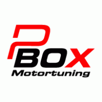 P BOX logo vector logo