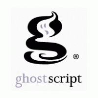 Ghostscript logo vector logo