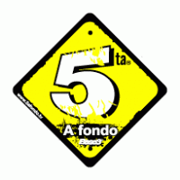 5 a Fondo logo vector logo