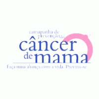 cancer de mama logo vector logo